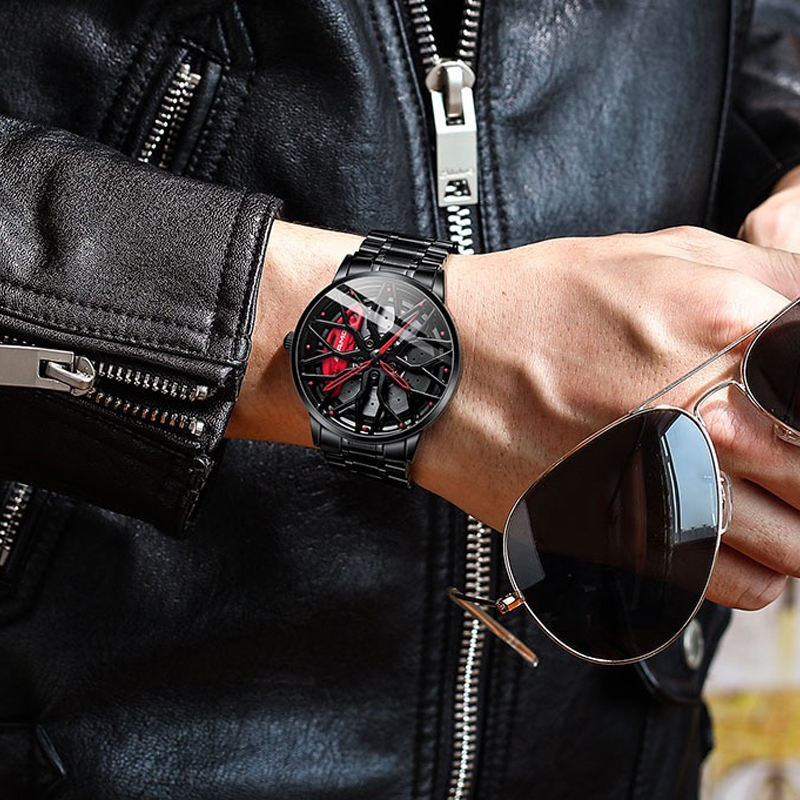 Montre avec jante+